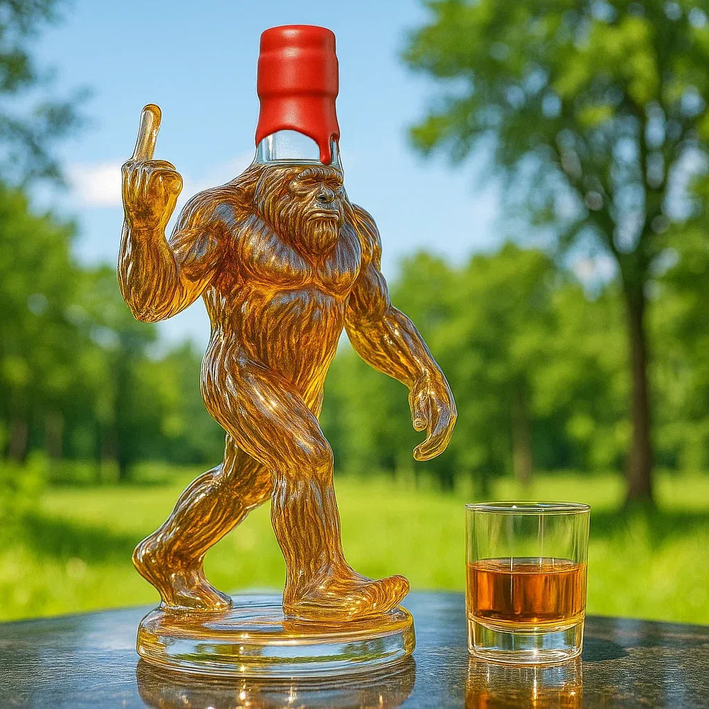 Whisky Karaffel med Bigfoot Design