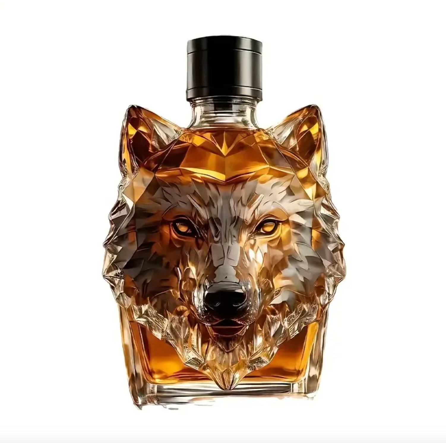 Whisky Karaffel med Ulv Design
