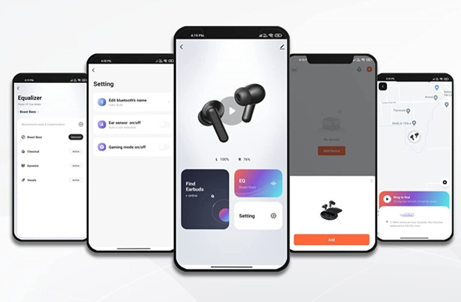 Wireless Quad Mic Earbuds