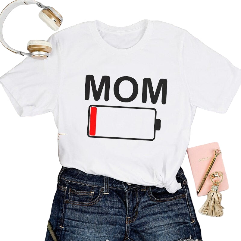 Mom Life T-shirt til kvinder