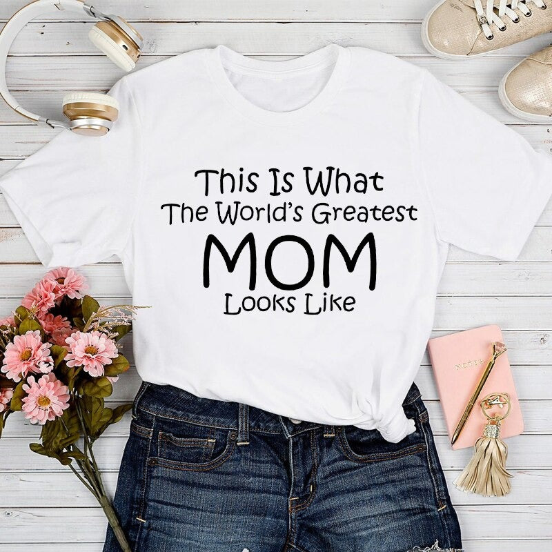 Mom Life T-shirt til kvinder