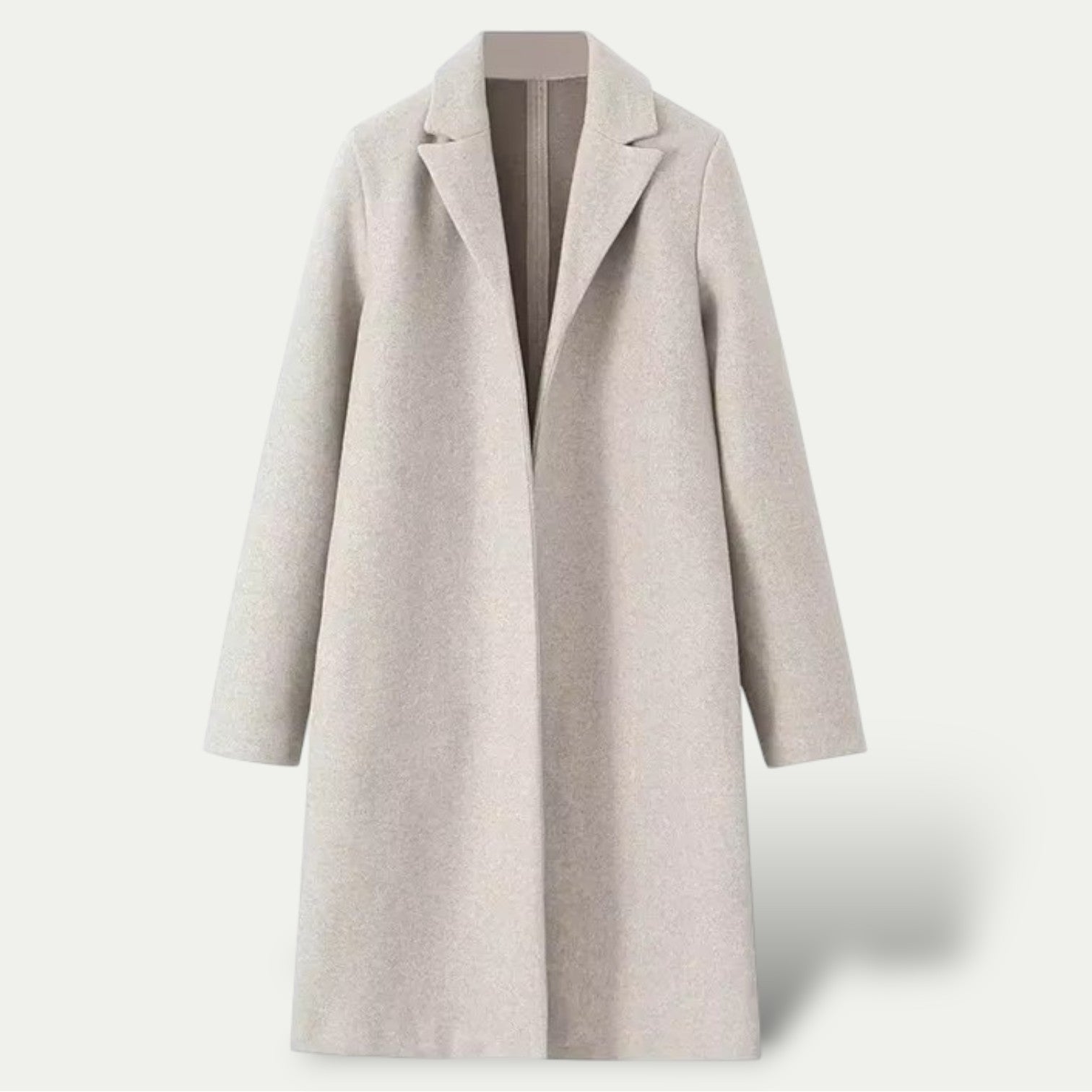 Kvinders Lange Trench Coat – Klassisk Skræddersyet Overfrakke