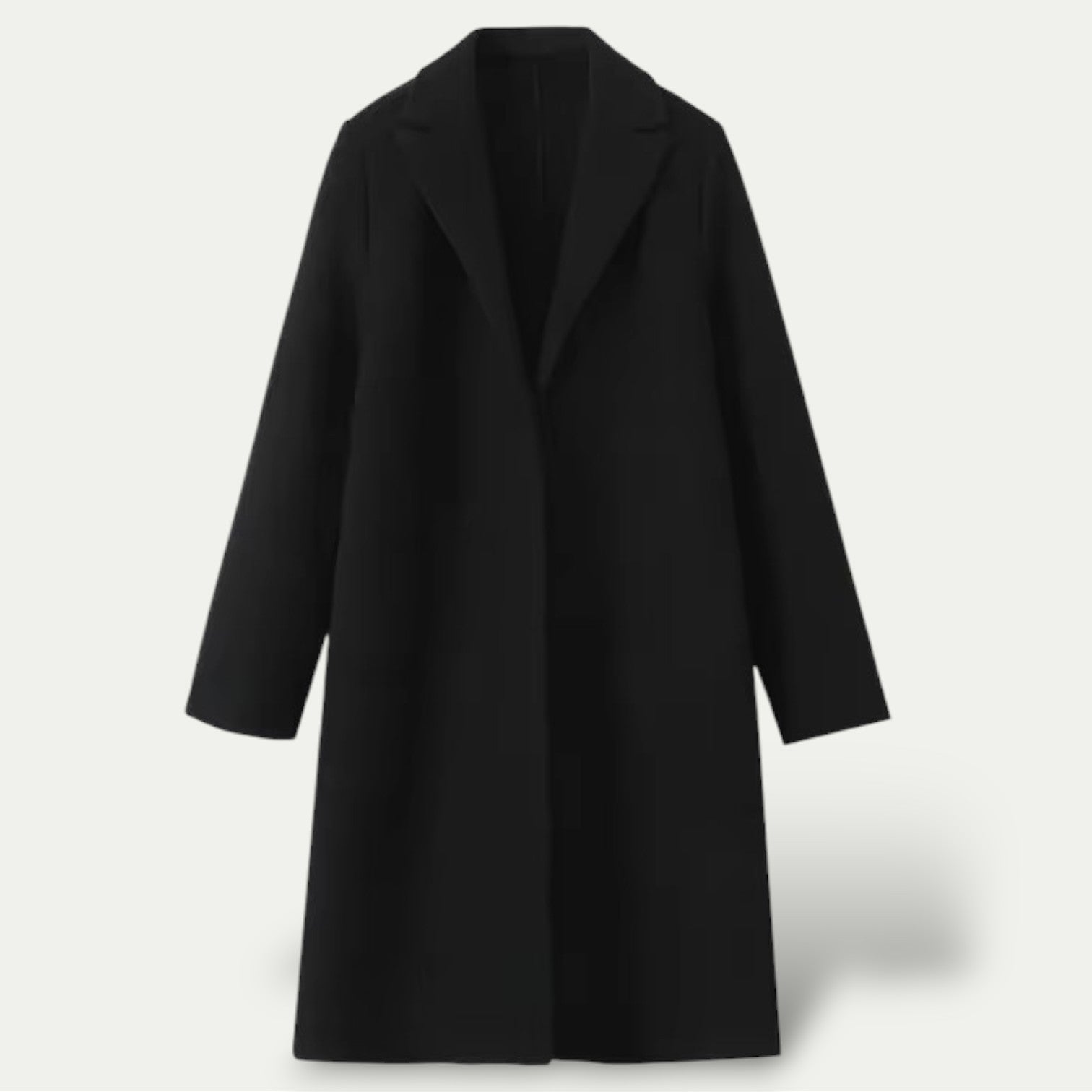 Kvinders Lange Trench Coat – Klassisk Skræddersyet Overfrakke