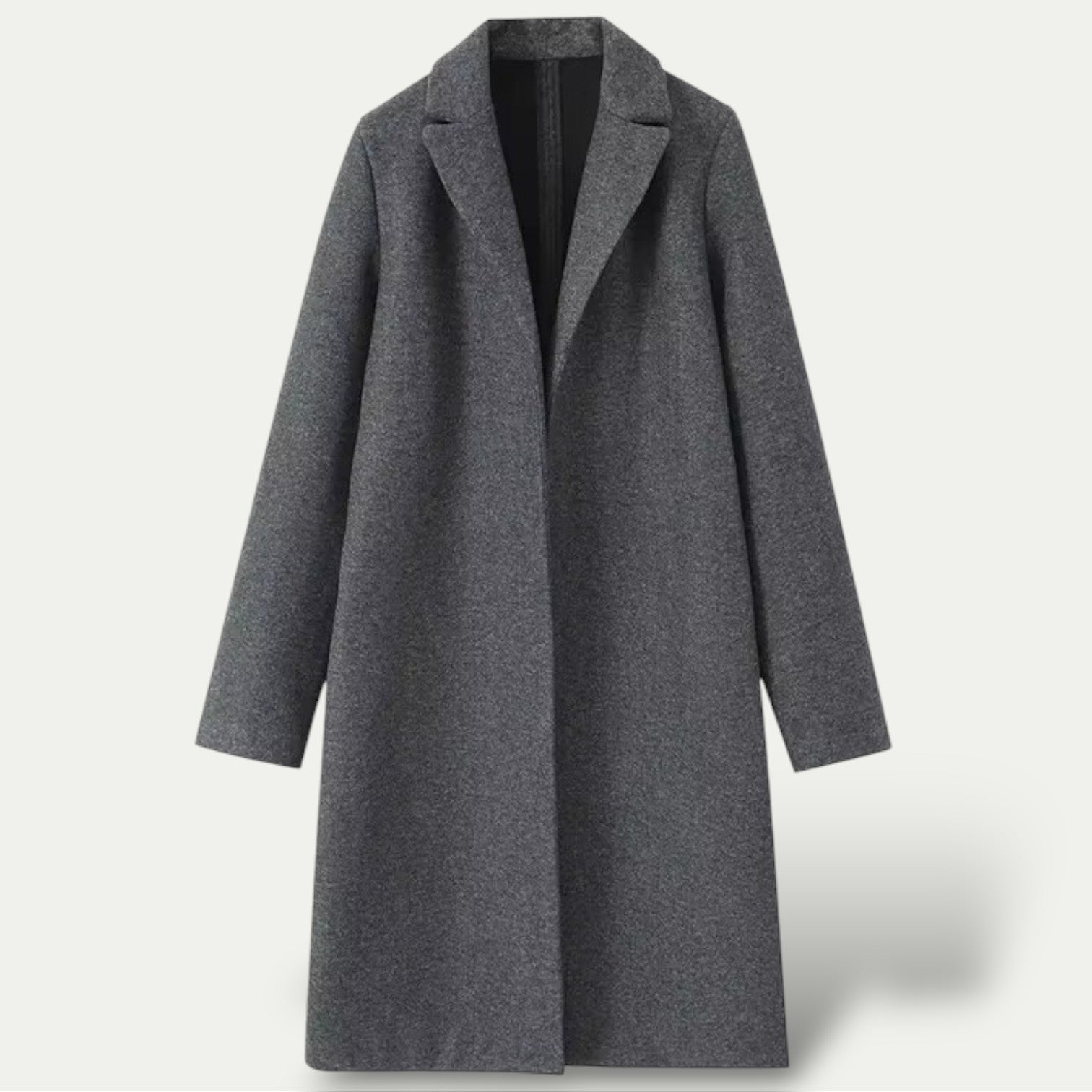 Kvinders Lange Trench Coat – Klassisk Skræddersyet Overfrakke