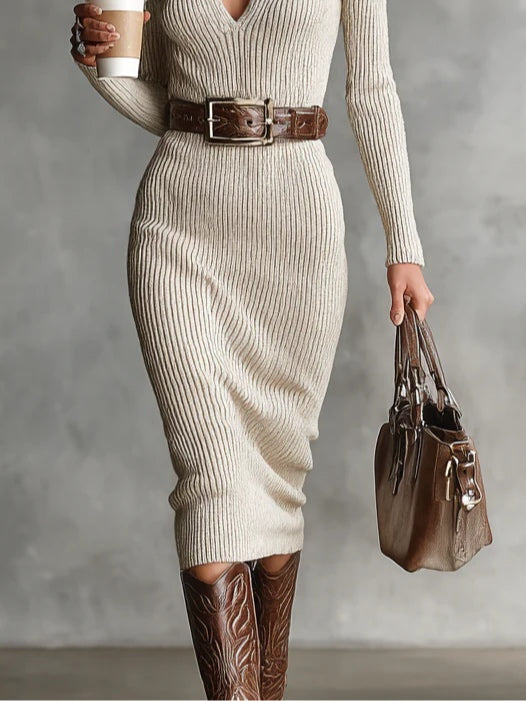 Valériea - Chic Fitted Kjole