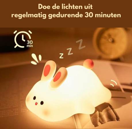 BunnyGlow LED Lampe | Lys op i dine nætter med sødhed-zarada.dk