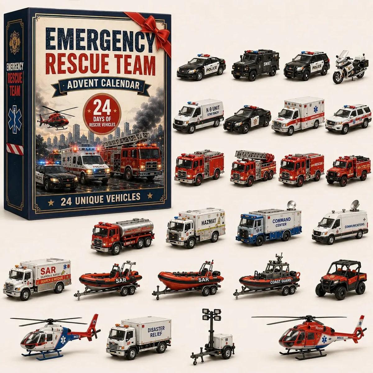 Vehicle Advent Calendar – 24 Days of Buildable Vehicles