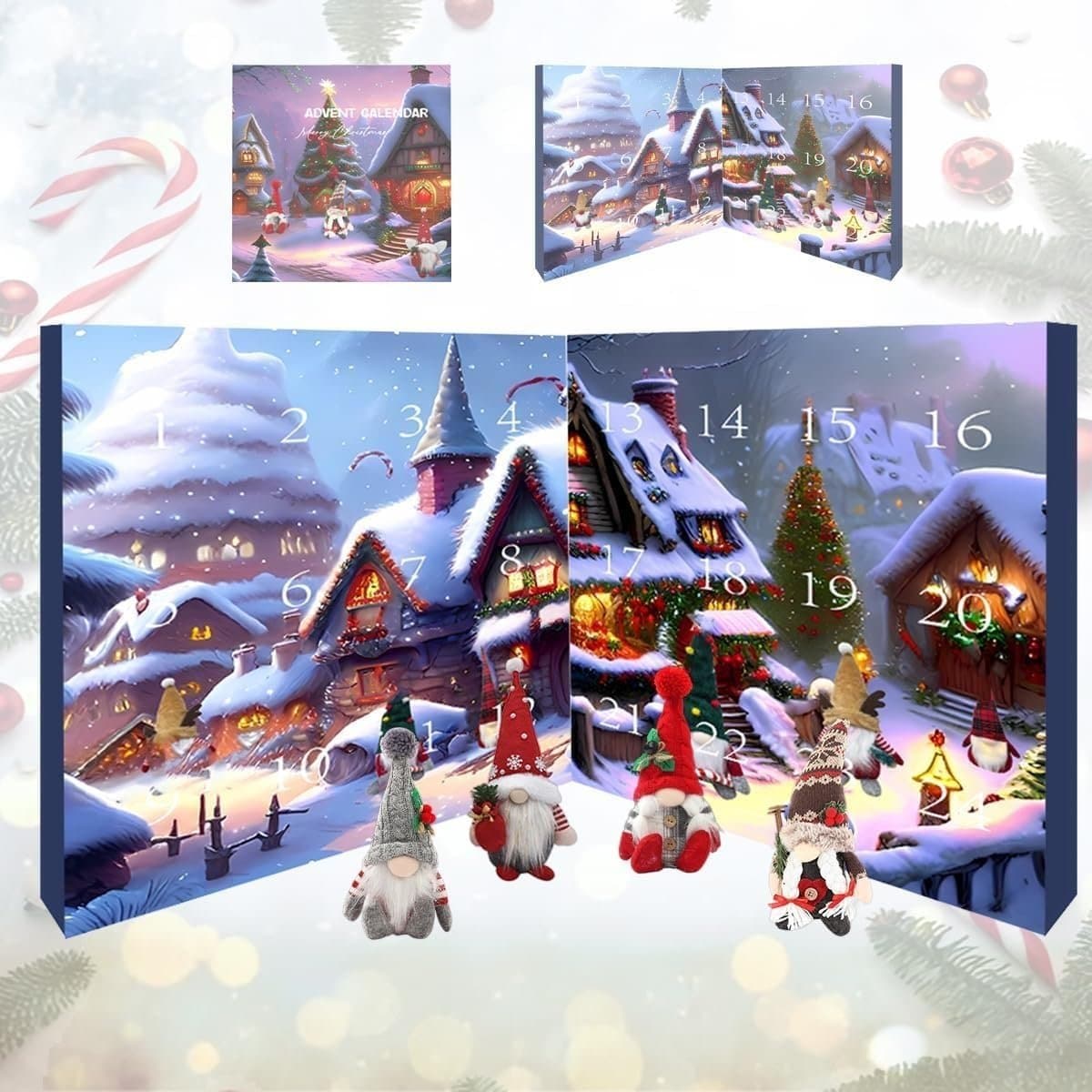 Magisk vinter-adventskalender 2026 – 24 dagars julnedräkning
