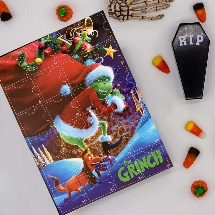 Monsteradventskalender – grön julkalender med överraskningar