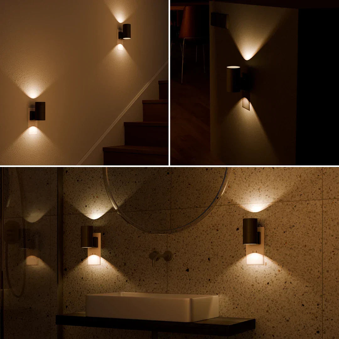 LuxeGlow Elegant Dimmable Nattelys | Skab den perfekte atmosfære med dæmpbart lys-zarada.dk