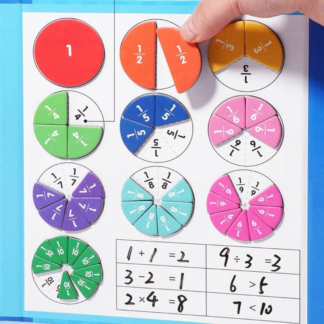 LearnFractions | Magnetisk matematik undervisningssæt-zarada.dk