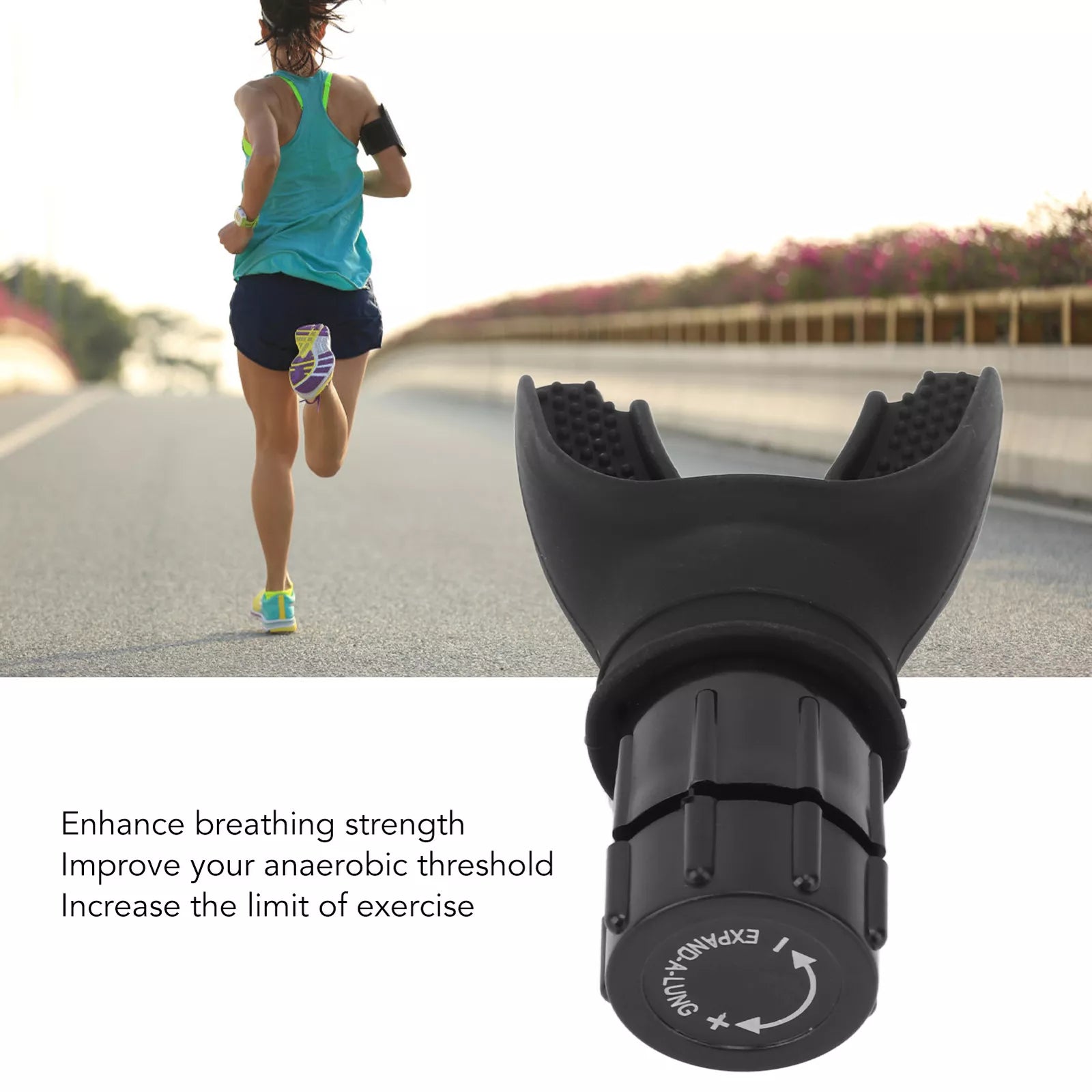 AdemFit Longtrainer – Justerbar Åndedrætsmodstand til Sport & Genopretning
