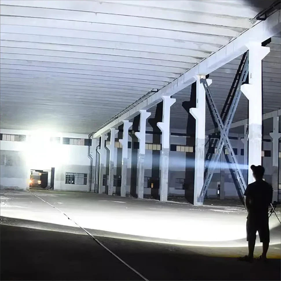 LuxeBeam LED Hovedlampe | Lys din vej med en ultra klar og holdbar lyskilde til natlige eventyr.-zarada.dk