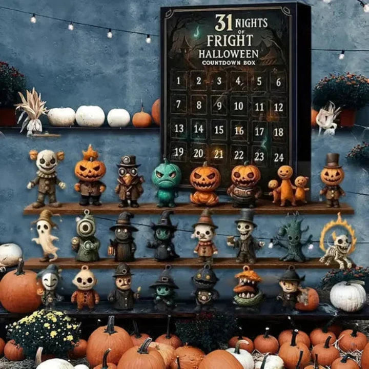 Halloween-adventskalender 31 dagar – spöklika överraskningar