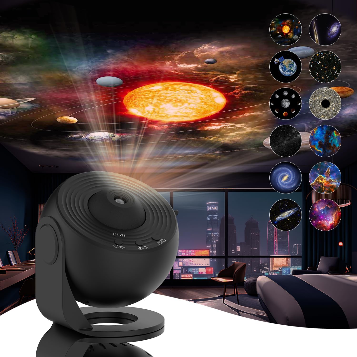GalaxyGlow Projektor | Bring universet ind i dit værelse-zarada.dk