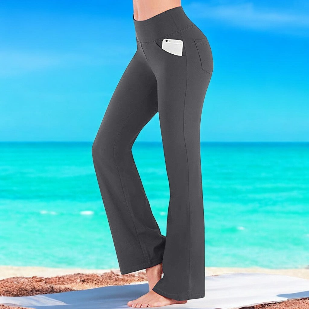 Flare Bootcut yogabukser til kvinder
