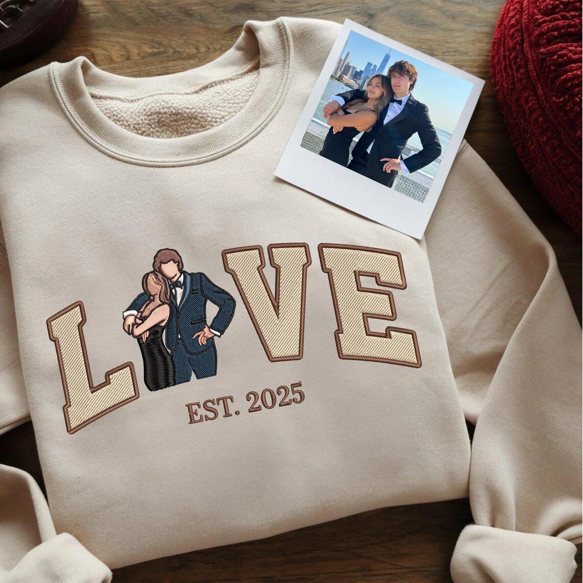 LoveSweater | Jullie Liefde Borduurwerk Draagbare Mode voor Elke Dag