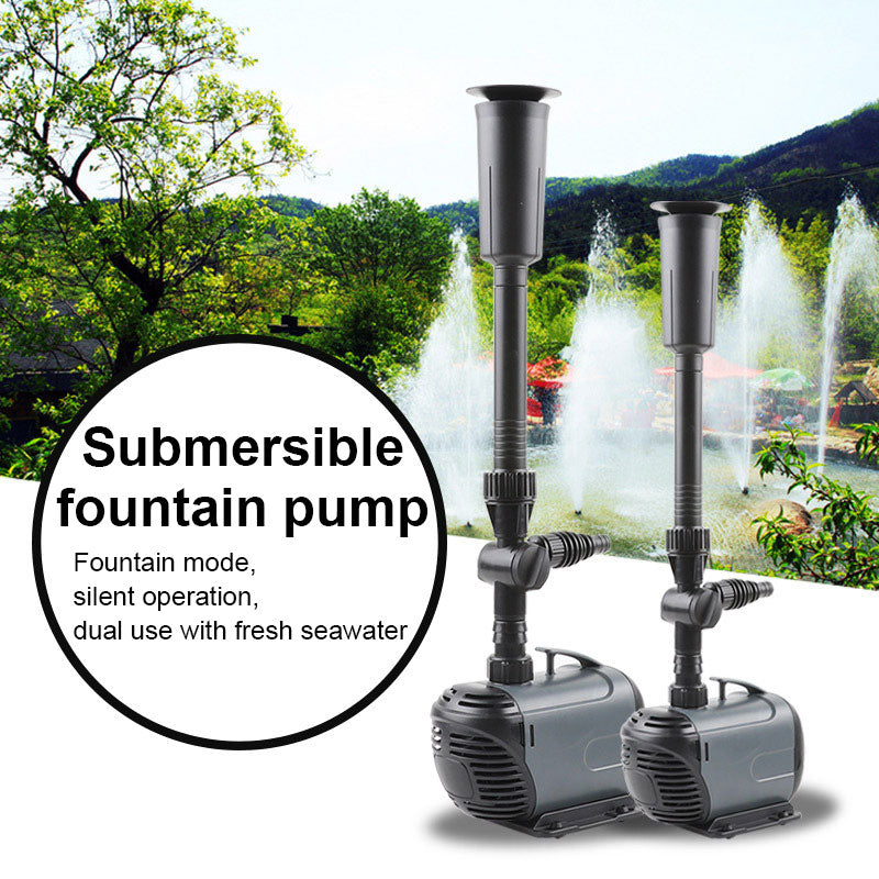 AquaStroom Springvandspumpe – Justerbar Vandpumpe til Damme og Haveindretning