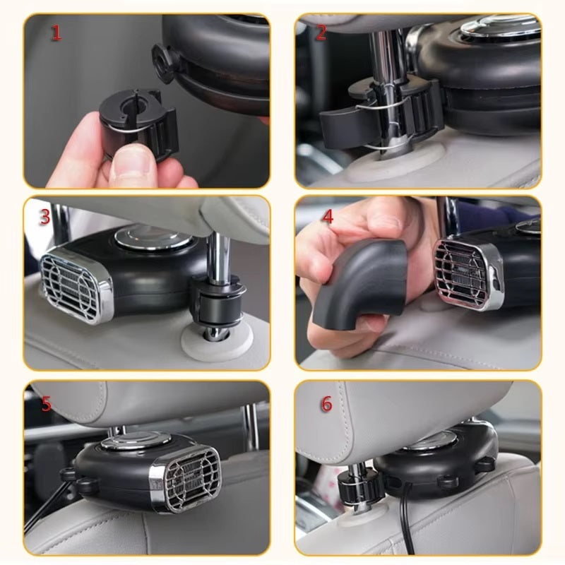 12V Car Heater – Portable Car Heater with 360° Adjustable Angle