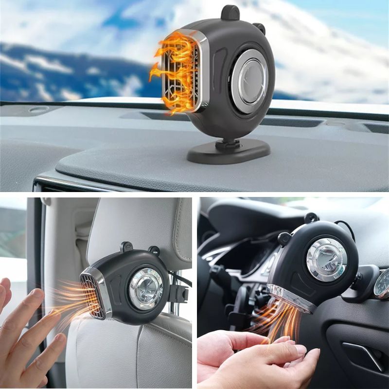 12V Car Heater – Portable Car Heater with 360° Adjustable Angle
