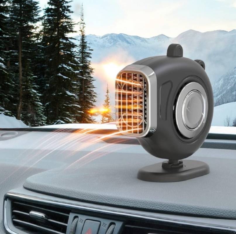 12V Car Heater – Portable Car Heater with 360° Adjustable Angle