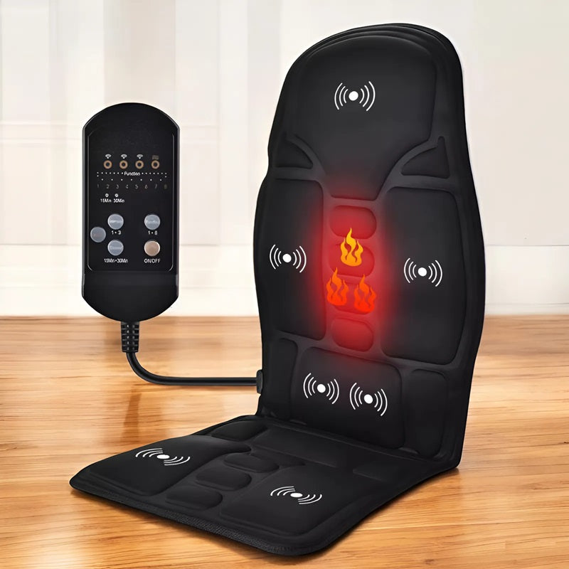 Elektrisk massagesittkudde med värme – massagekudde för hemmet och bilen