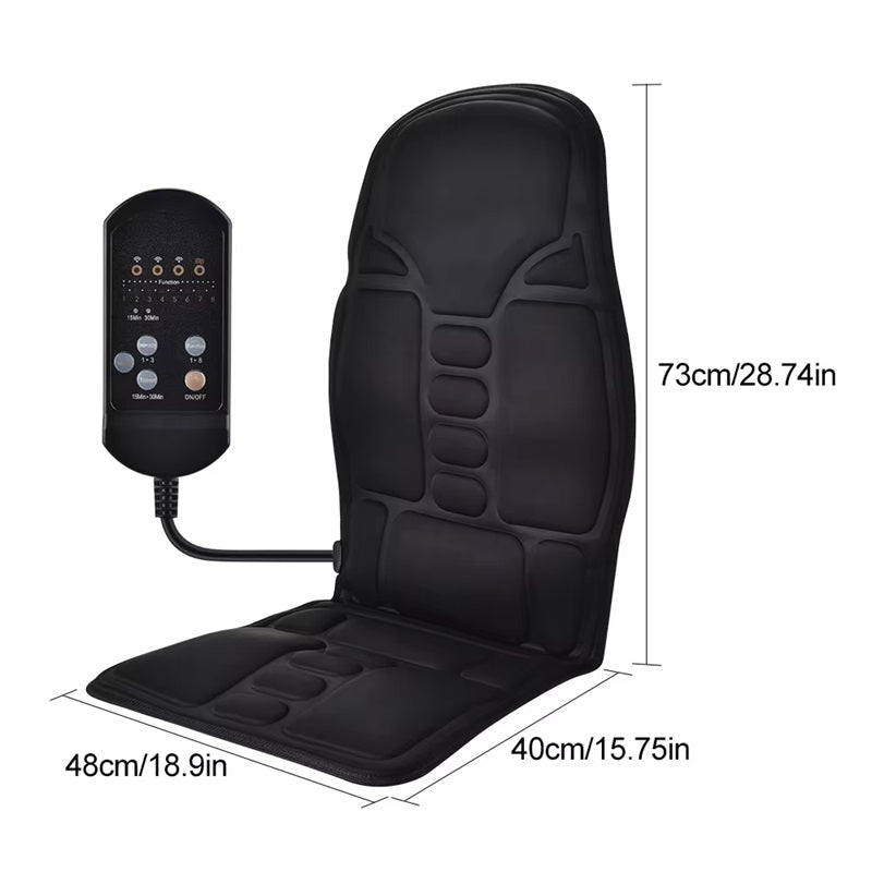 Elektrisk massagesittkudde med värme – massagekudde för hemmet och bilen