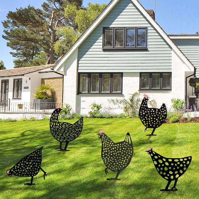 CluckCrew - Munter Kyllingeindretning Til At Lysne Din Have Op