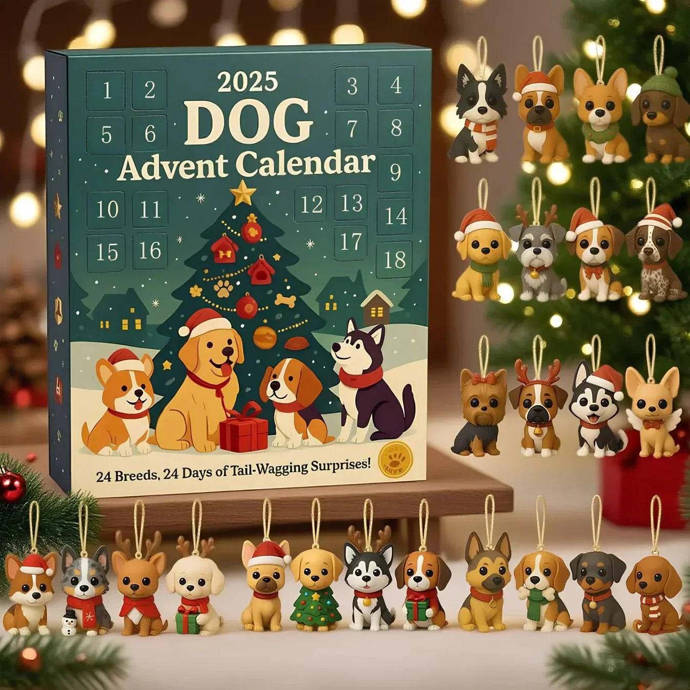 Pawfect | 2025 Sjov Hundefestkalender