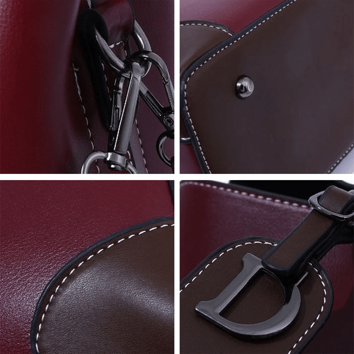 AllureLuxe | Elegant Læder Skuldertaske Stilfuldt Design