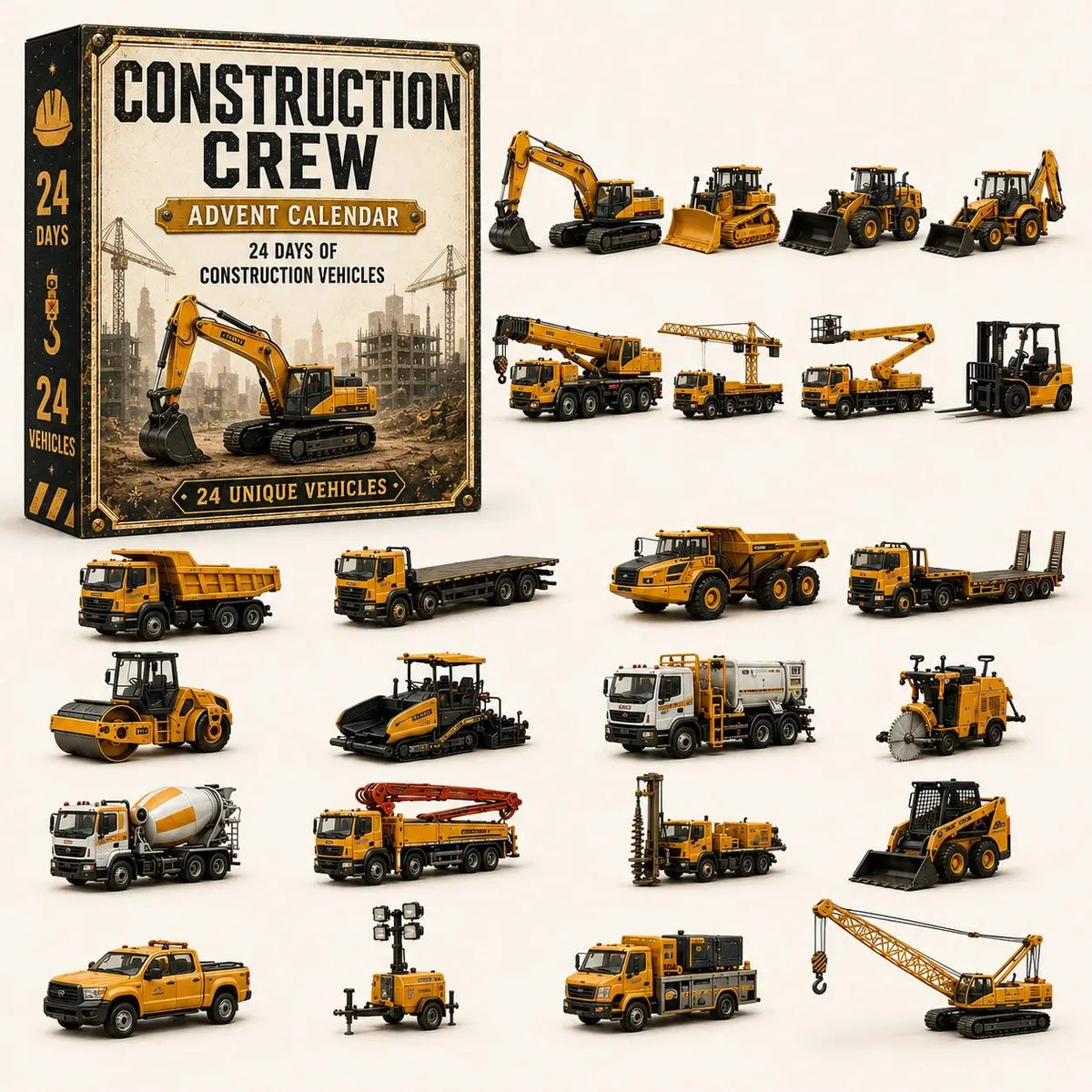 Vehicle Advent Calendar – 24 Days of Buildable Vehicles