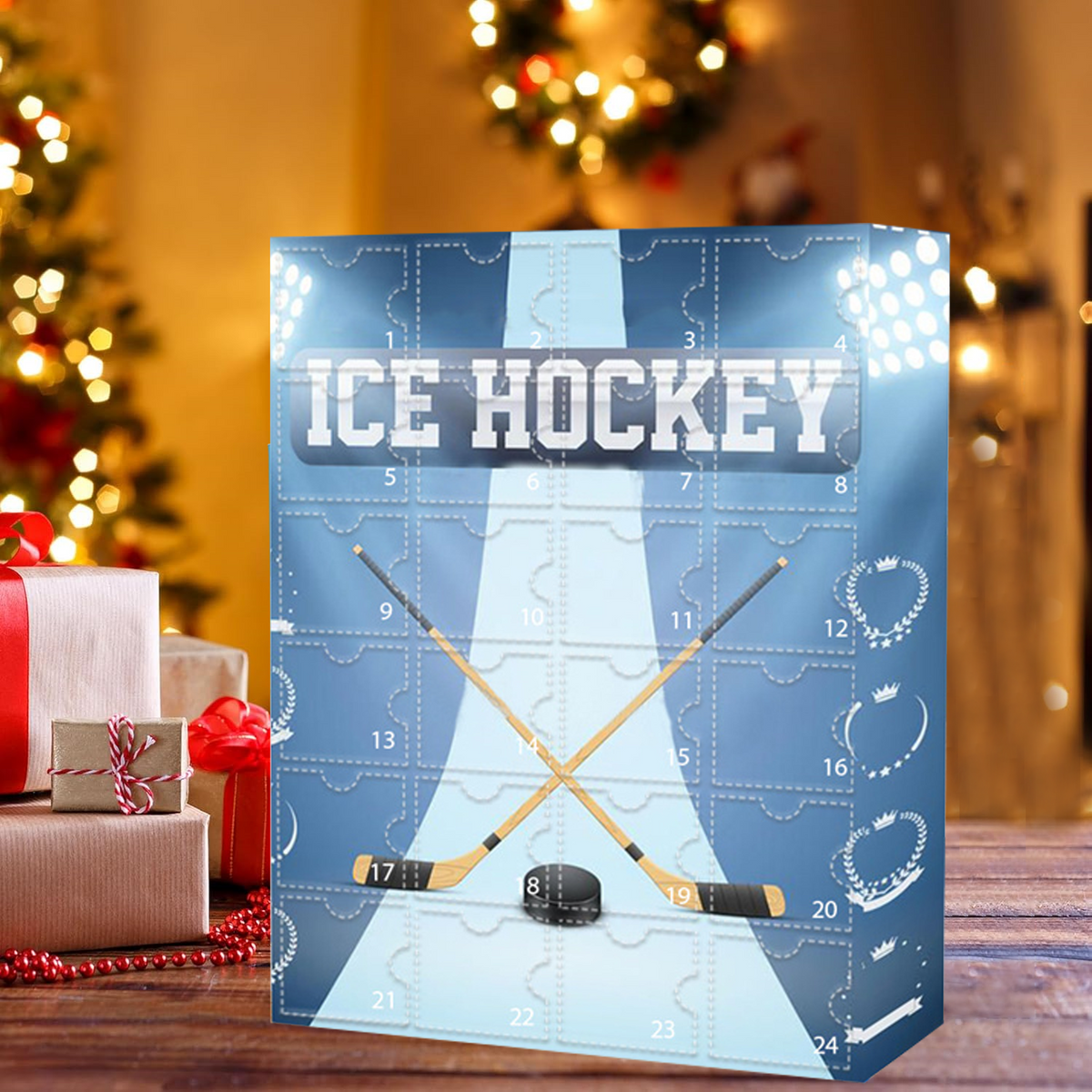 Hockeyadventskalender 2026 – 24 dagars julnedräkning