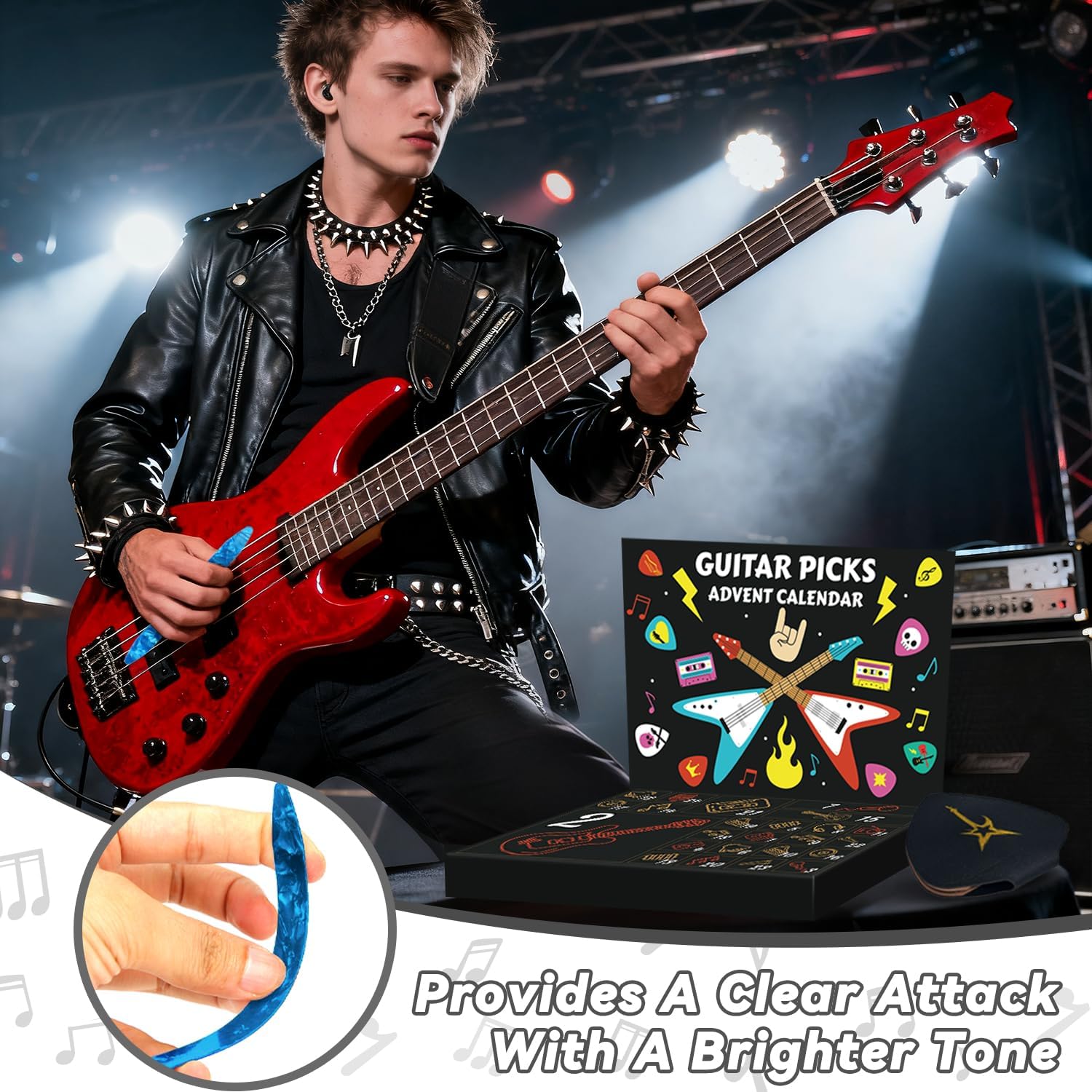 Guitarix | Julekalender Guitar Plectrums 2025 Specialudgave