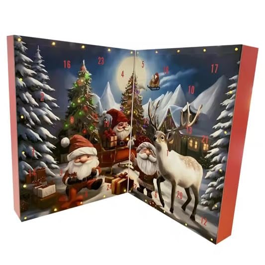 GnomeJoy adventskalender | Festlig juleoptælling med charmerende nissefigurer!