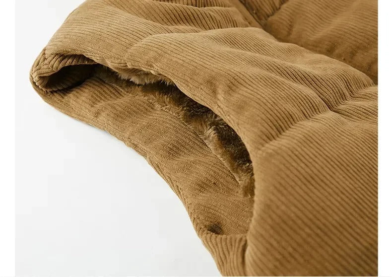 Varm vest i fleece til mænd