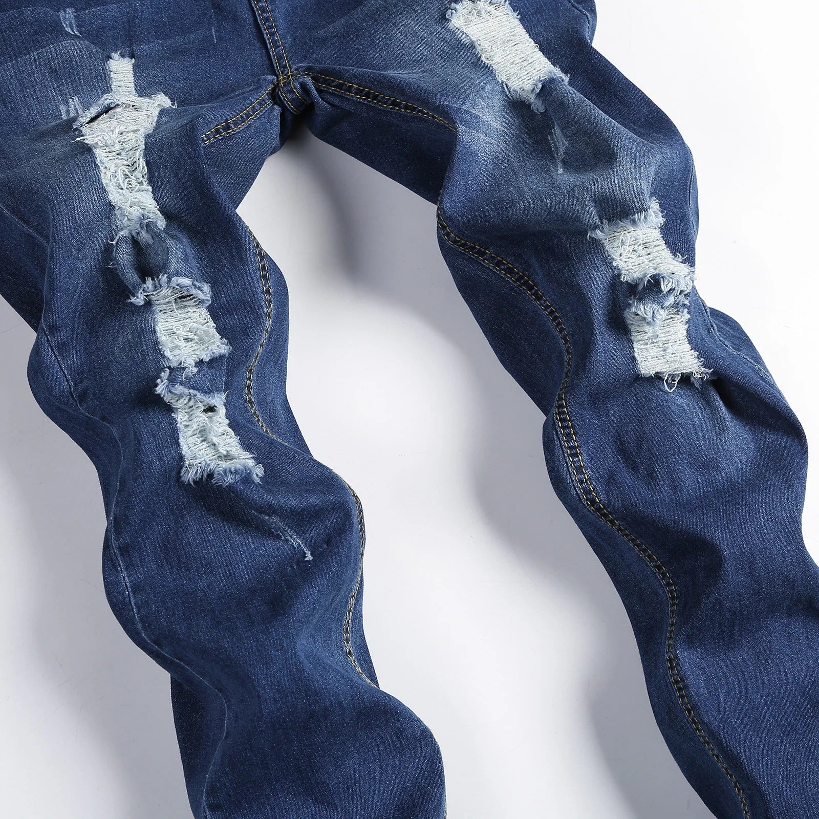 Ripped skinny jeans til mænd