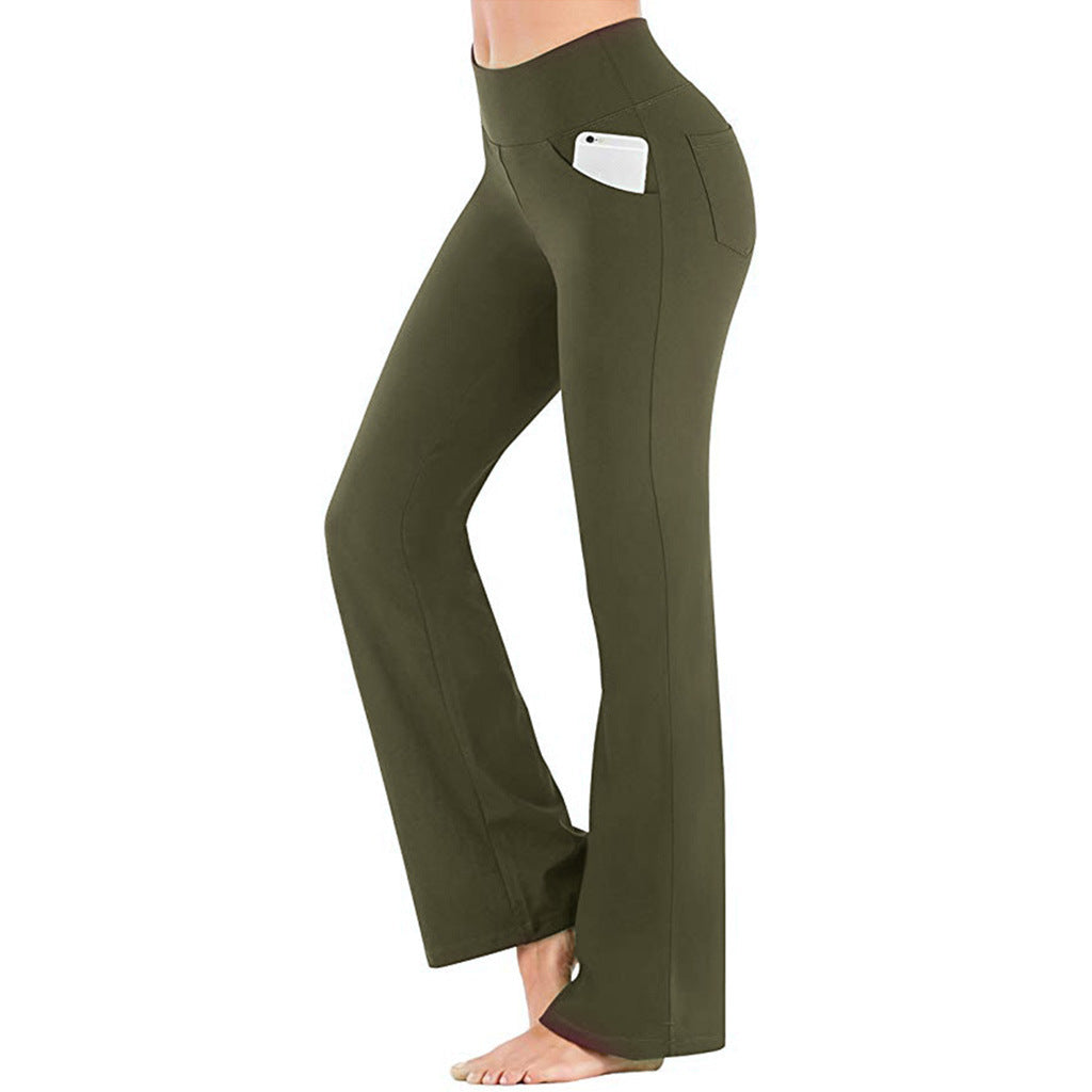 Flare Bootcut yogabukser til kvinder