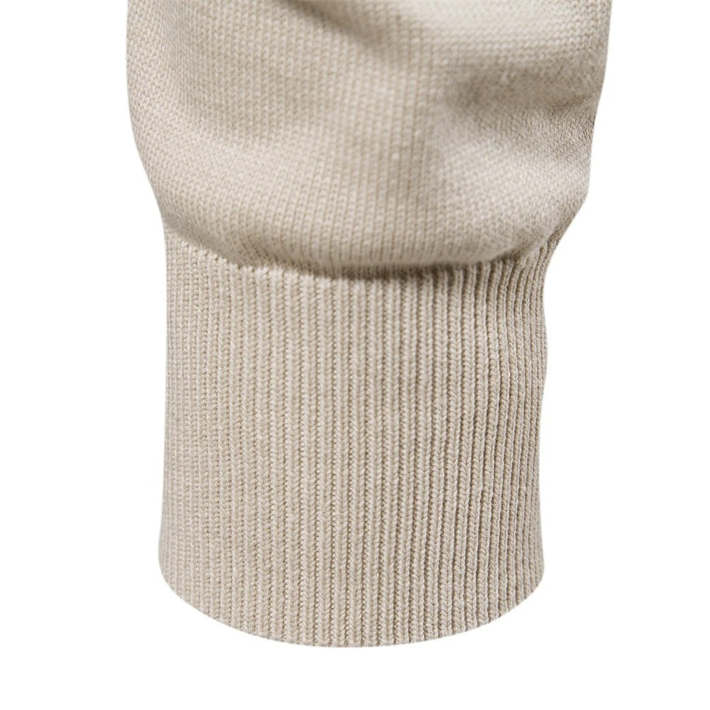 Casual strikket sweater til mænd