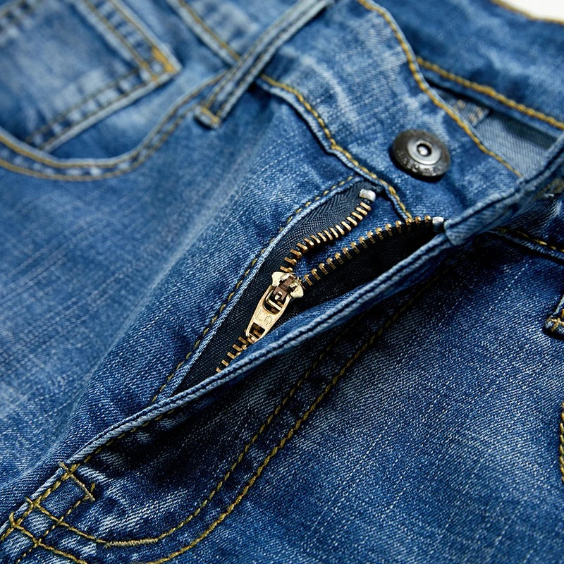 Klassiske denimshorts til mænd