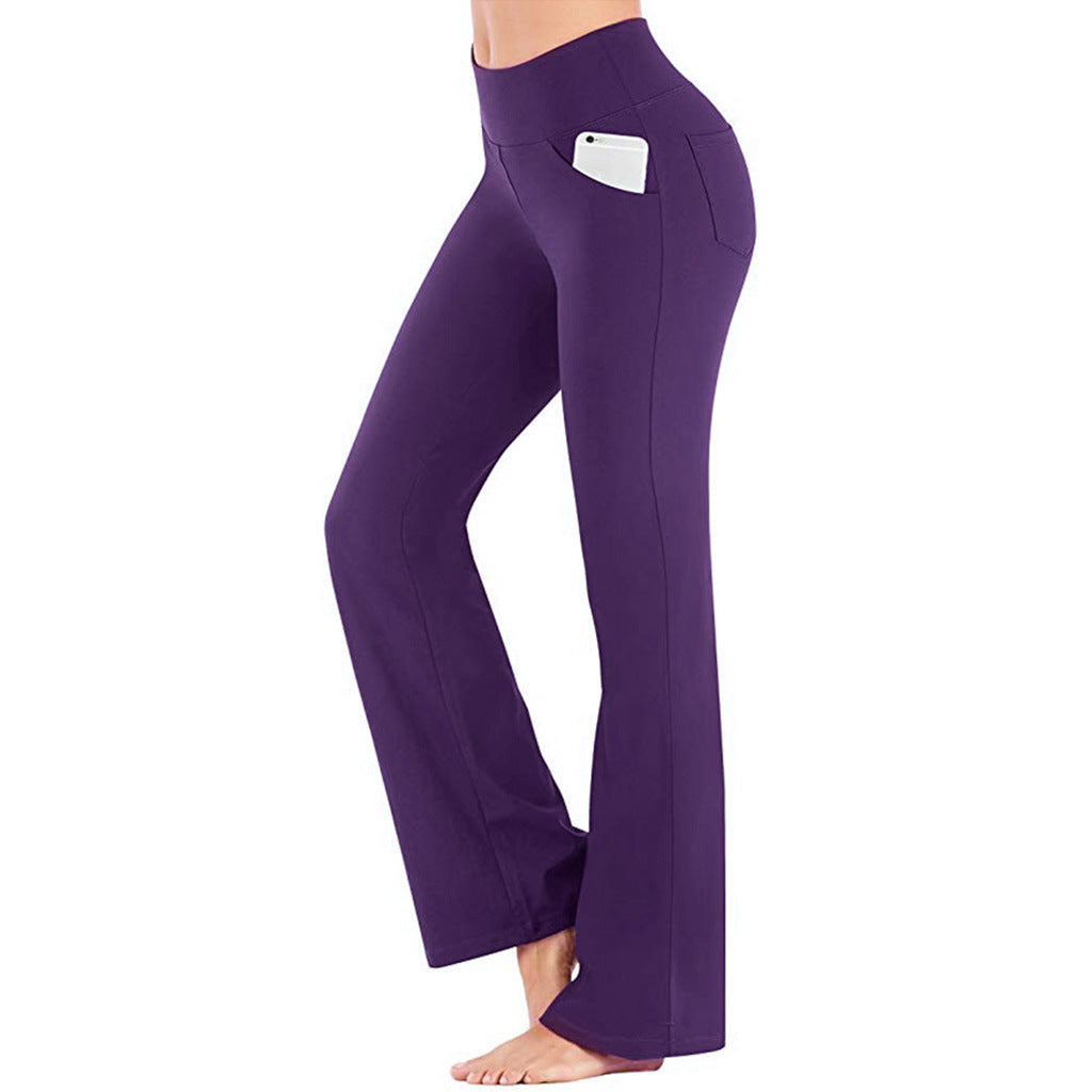 Flare Bootcut yogabukser til kvinder