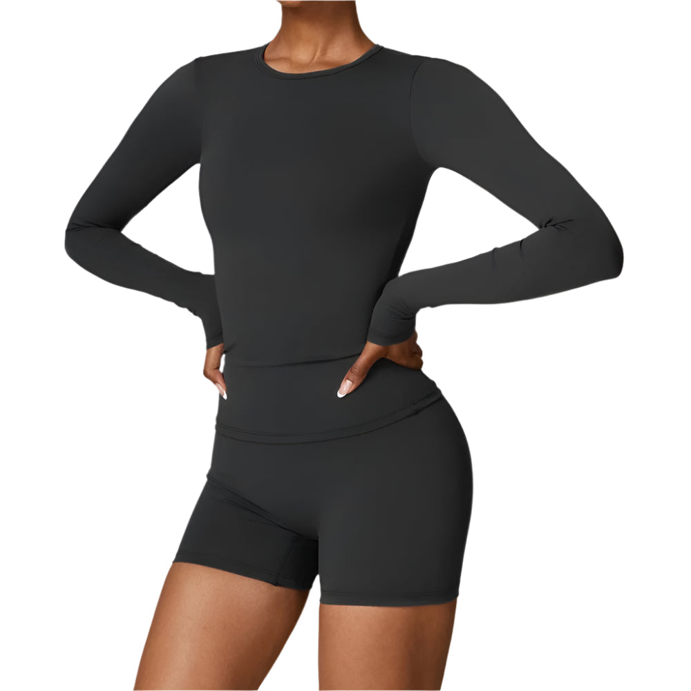 Dry Fit Yoga Shirt til kvinder