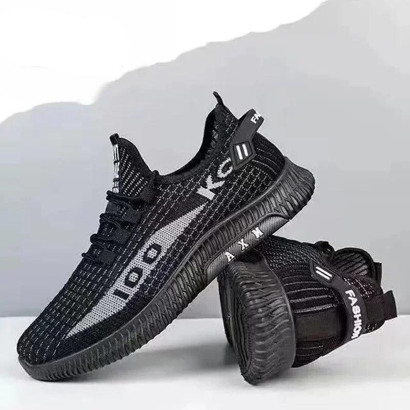 Åndbare skridsikre sneakers til mænd