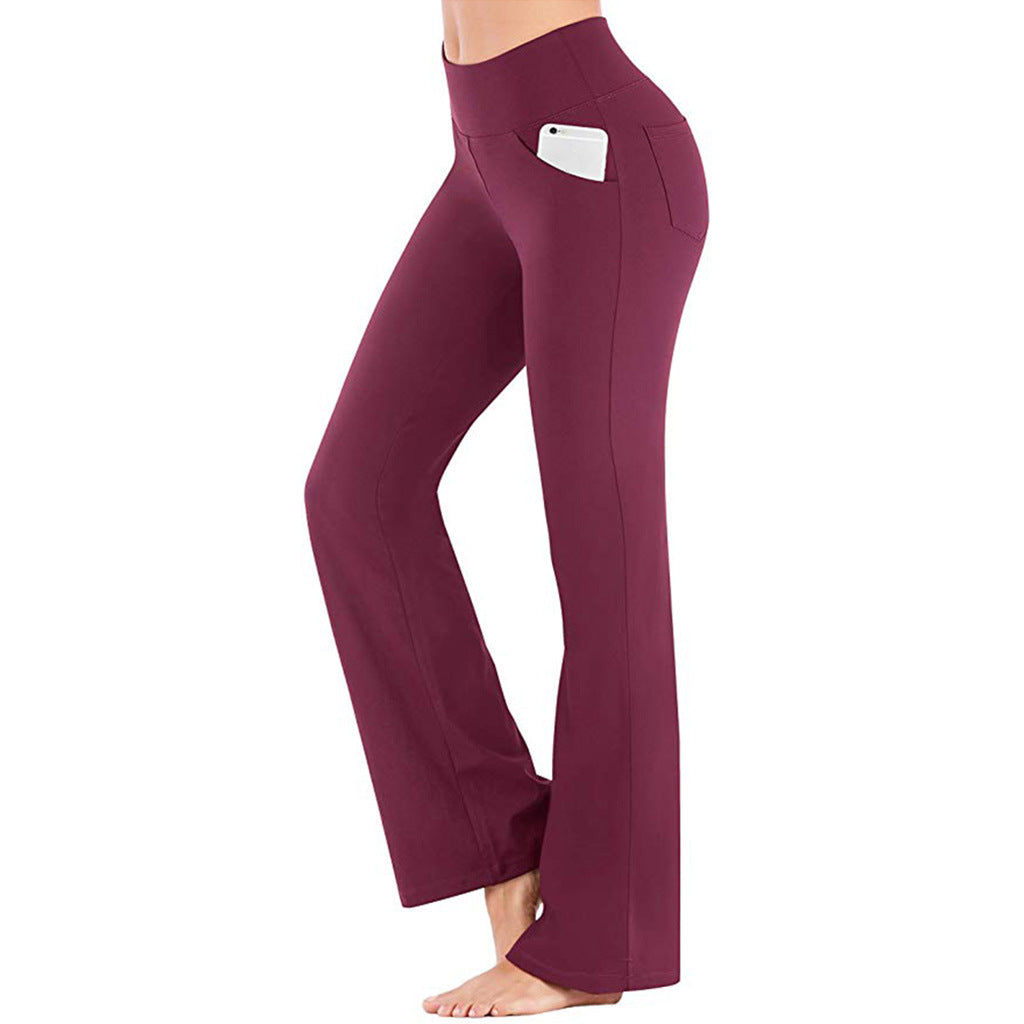 Flare Bootcut yogabukser til kvinder
