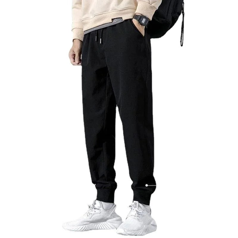 Sweatpants med lynlåslomme til mænd