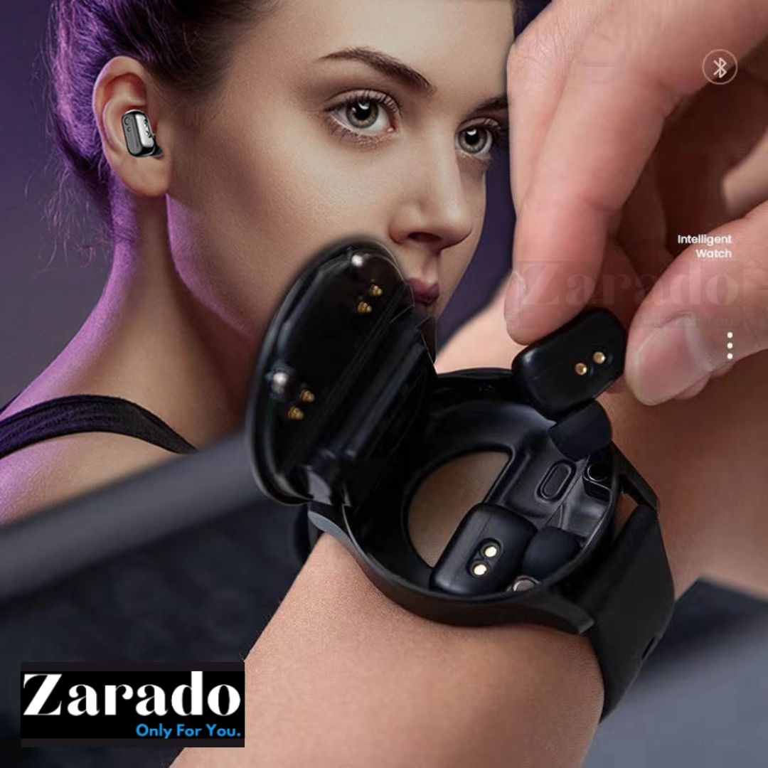 DuoSyncWatch | Smart Ur med Øretelefon-zarada.dk