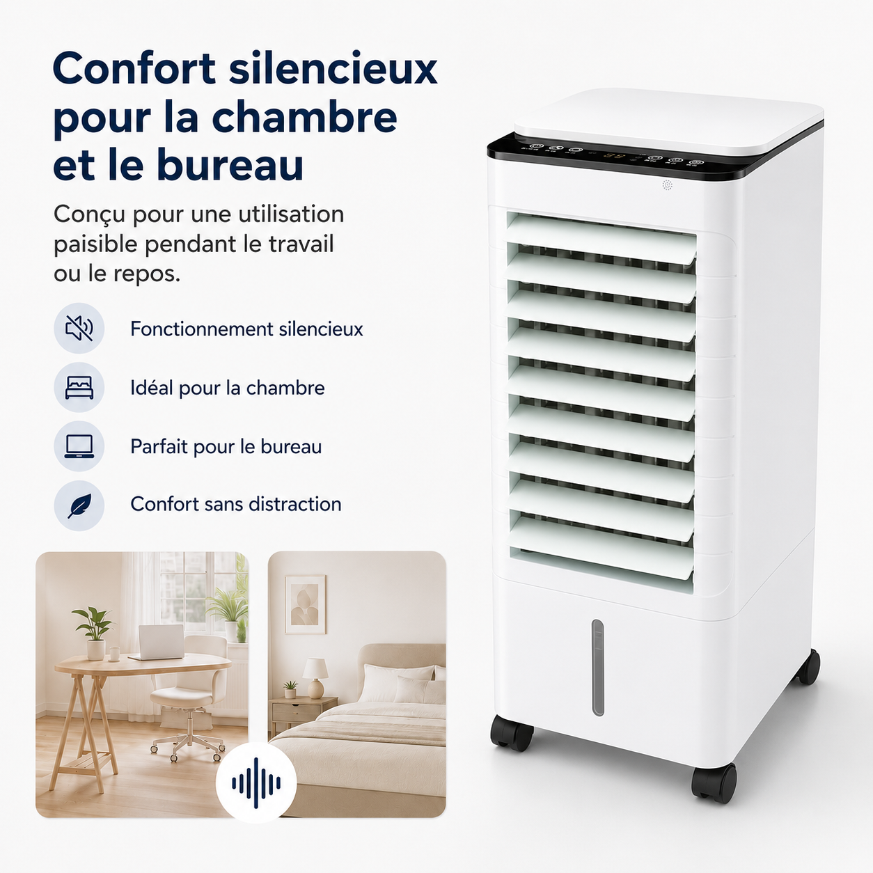 Bærbar Aircondition Uden Vindue til Hjemmet og Kontoret