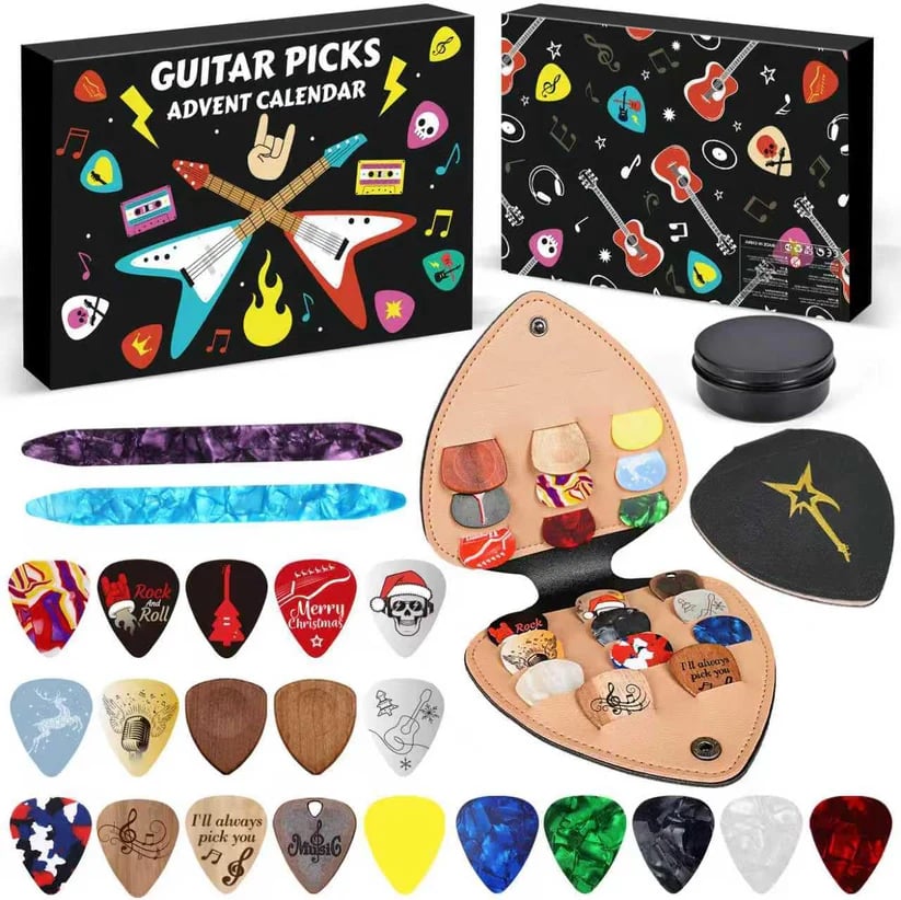 Guitarix | Julekalender Guitar Plectrums 2025 Specialudgave