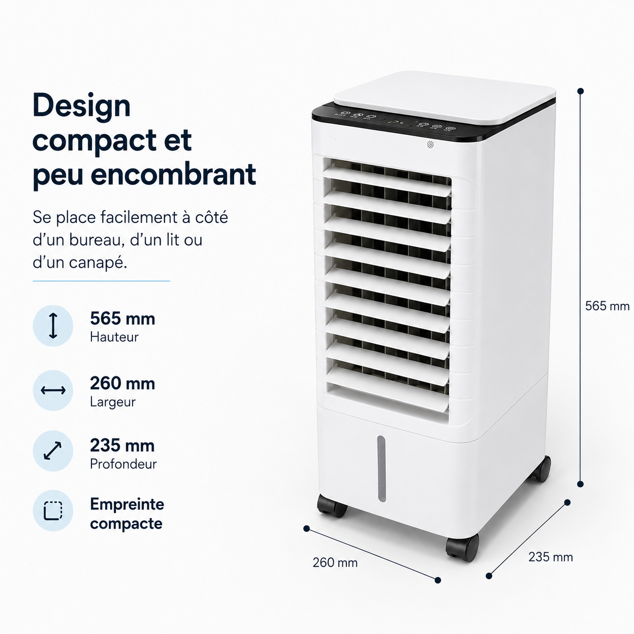 Bærbar Aircondition Uden Vindue til Hjemmet og Kontoret