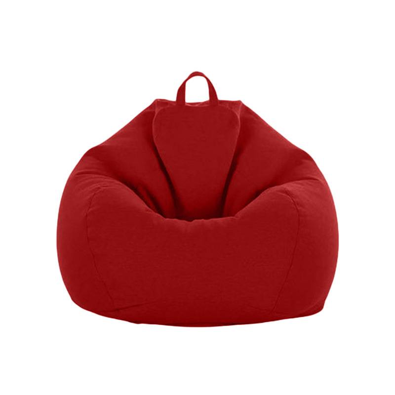 Norvo | Luksuriøs Lin Bean Bag – Ergonomisk & Stilfuld Komfort Møbel