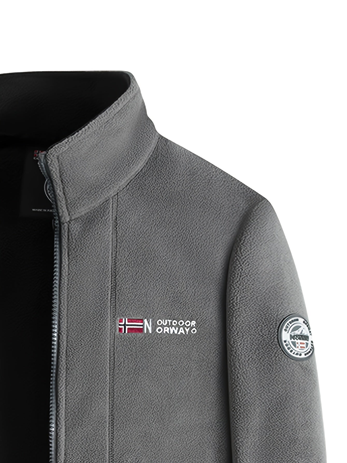 Julius Veste Polaire Outdoor Mand – Blød, Varm & Let med Beskyttende Krave